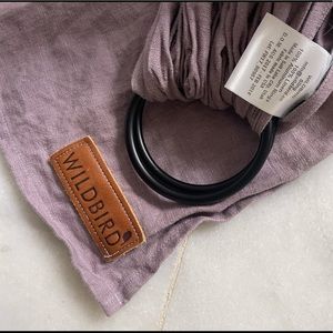 Wildbird Linen Lilac Ring Sling